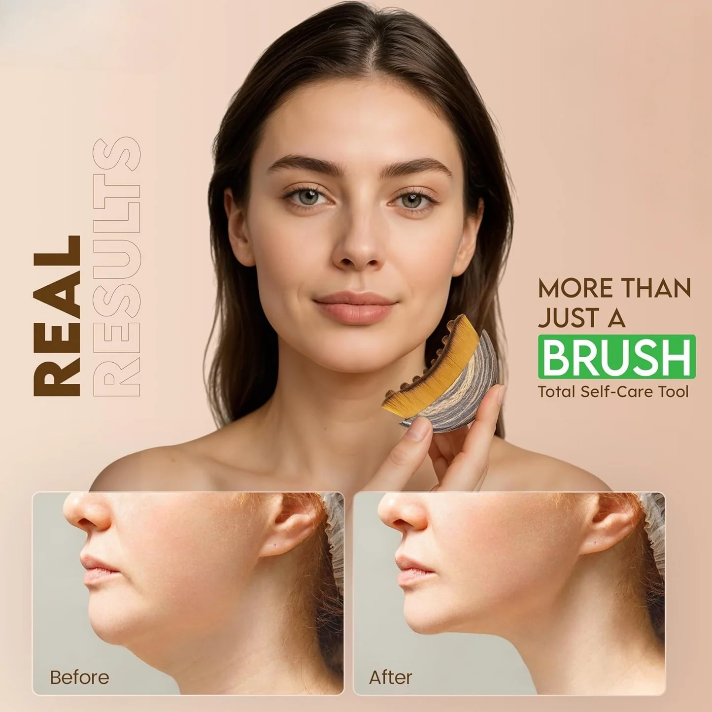 Aeki Lymphatic Contour Face Brush